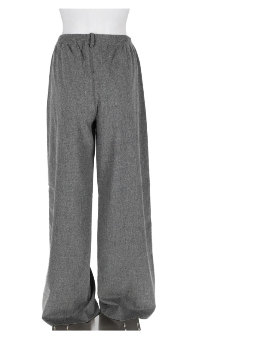 Fabiana Filippi Wide-Leg Trousers With Textured Fabric And Elastic Waistband