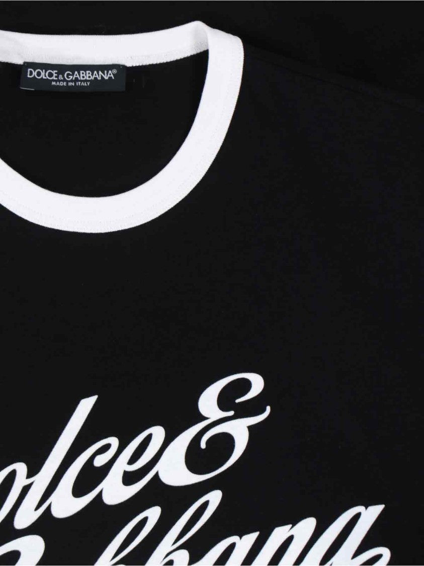 Dolce & Gabbana Logo T-Shirt – Black