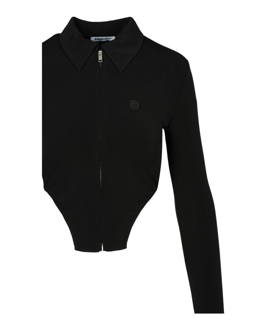 Ambush Zip Up Cropped Top