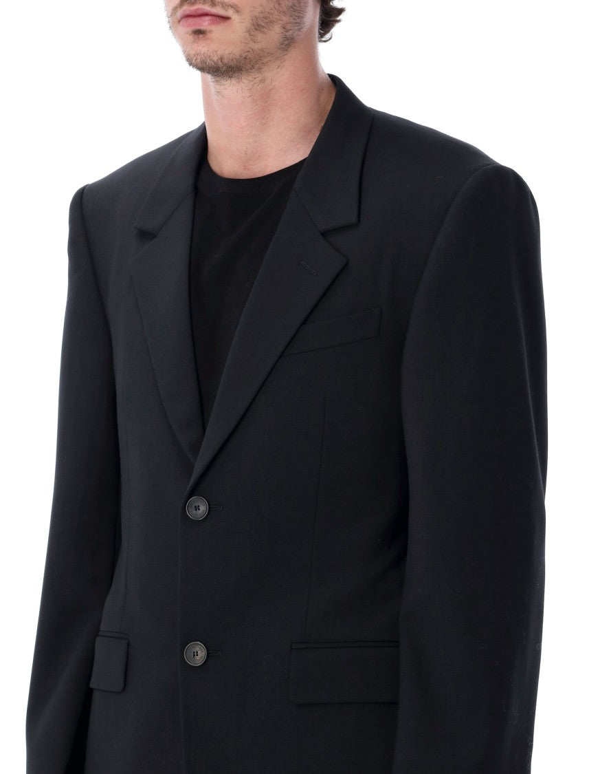 Balenciaga Black Wool Tailored Blazer