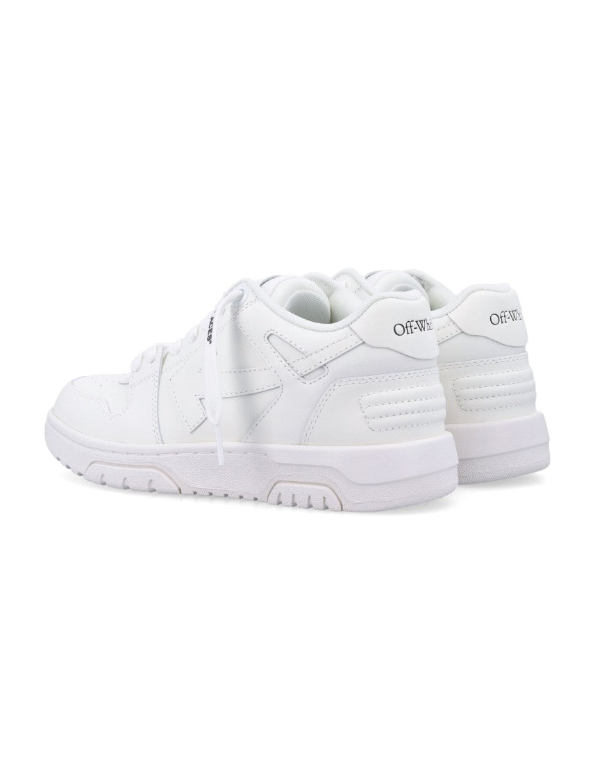 Off-White Total White Out Of Office Sneakers With Calf Leather Upper