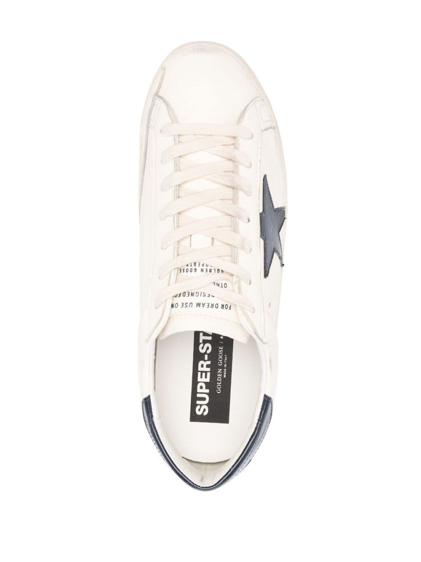 Golden Goose Silk-Nylon Dark Star Emblem Low-Top Sneakers