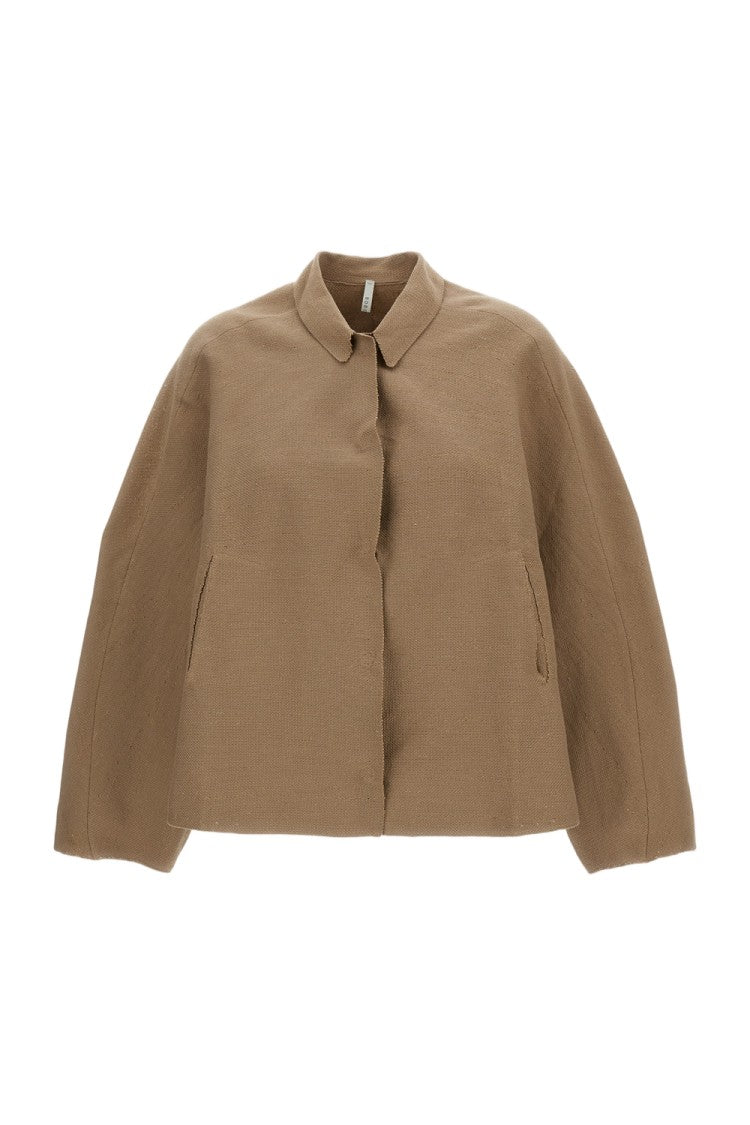 Boboutic Single-Breasted Jacket With Concealed Front Fastening