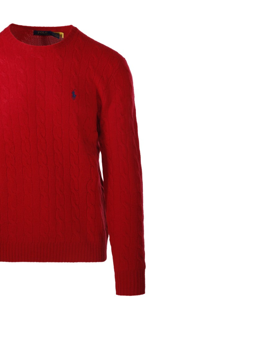 Polo Ralph Lauren Cable Knit Round Neck Sweater