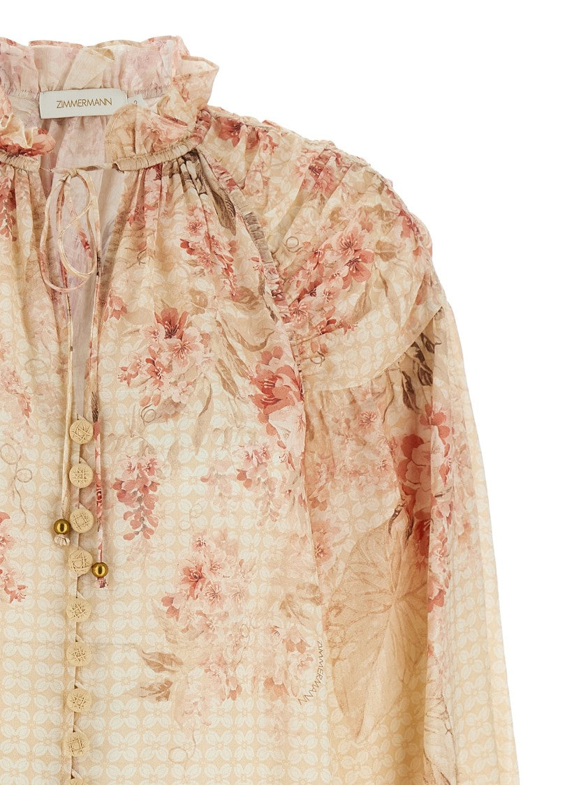 Zimmermann 'Illuminate Billow' Blouse