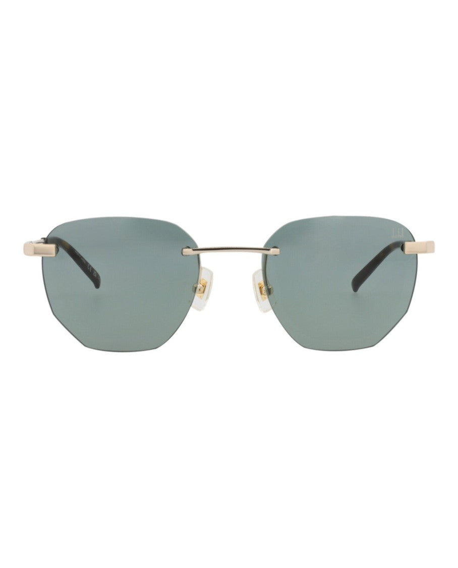 Dunhill Round-Frame Metal Sunglasses
