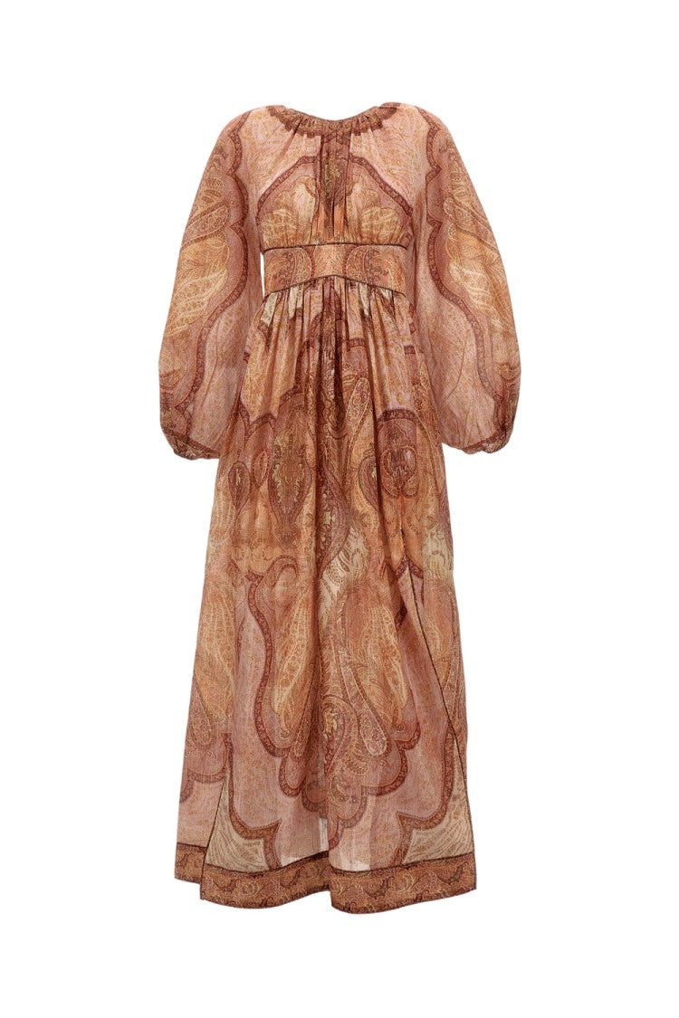 Zimmermann Wanderlust Dress, Women's, Red