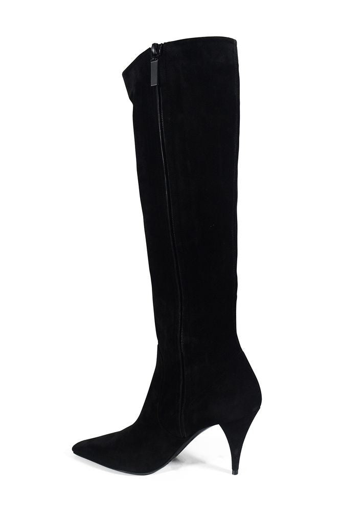 Saint Laurent Kiki Suede Boots