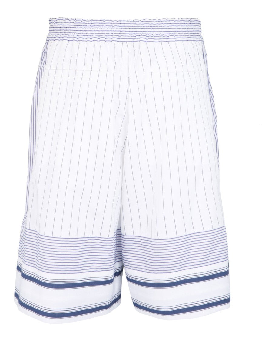 Alexander Mcqueen Stirped Bermuda Shorts