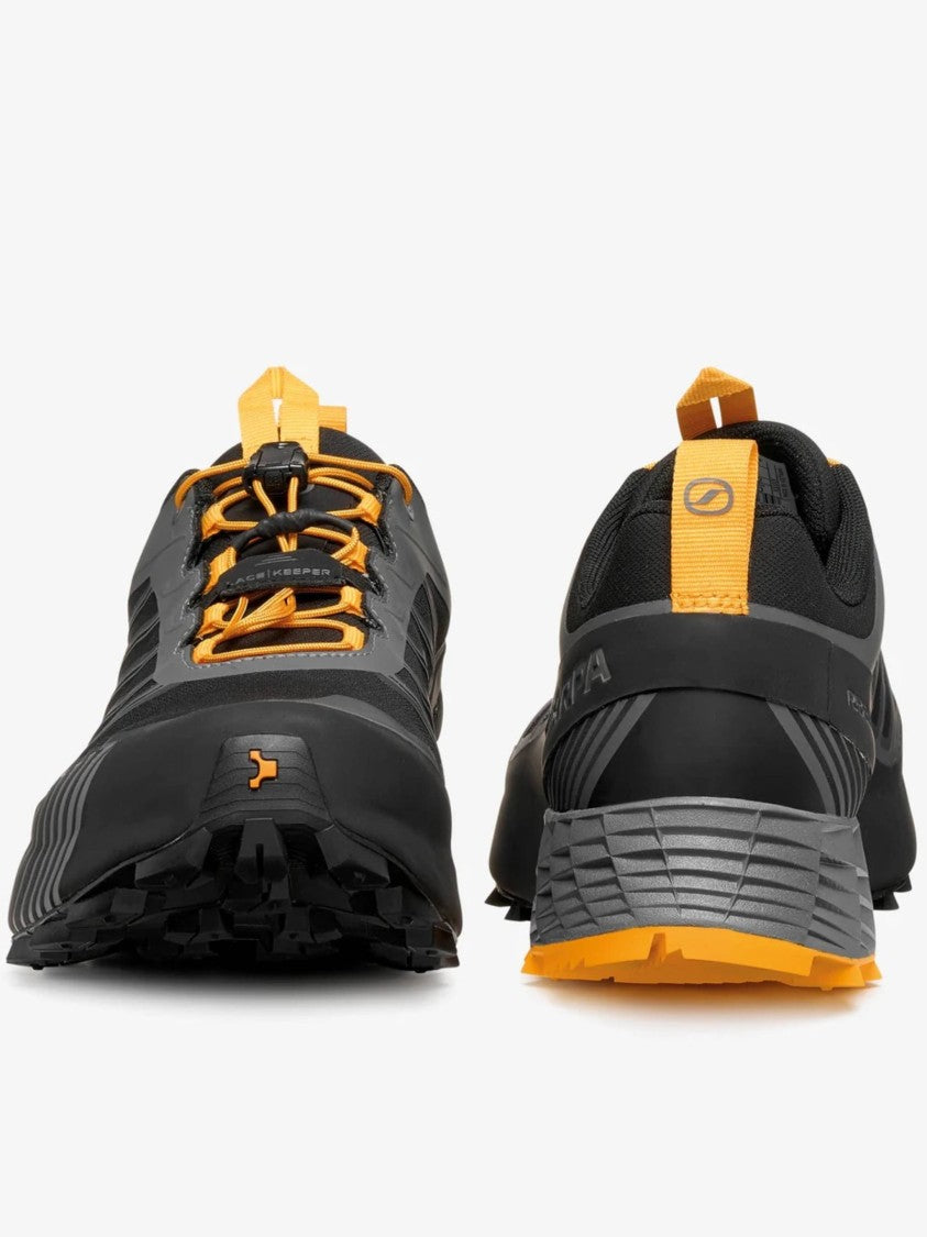 Scarpa Rugged Low-Profile Trail Sneakers With Vibrant Accents