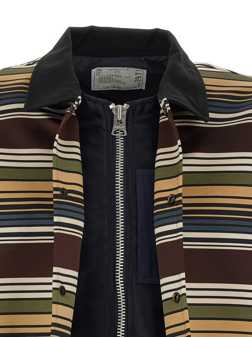 Sacai 'Horizontal Stripe' Blouson