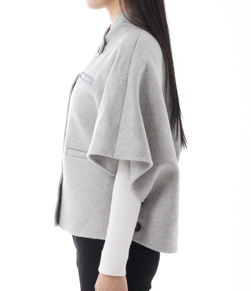 Max Mara Boxy Silhouette Cashmere Cape