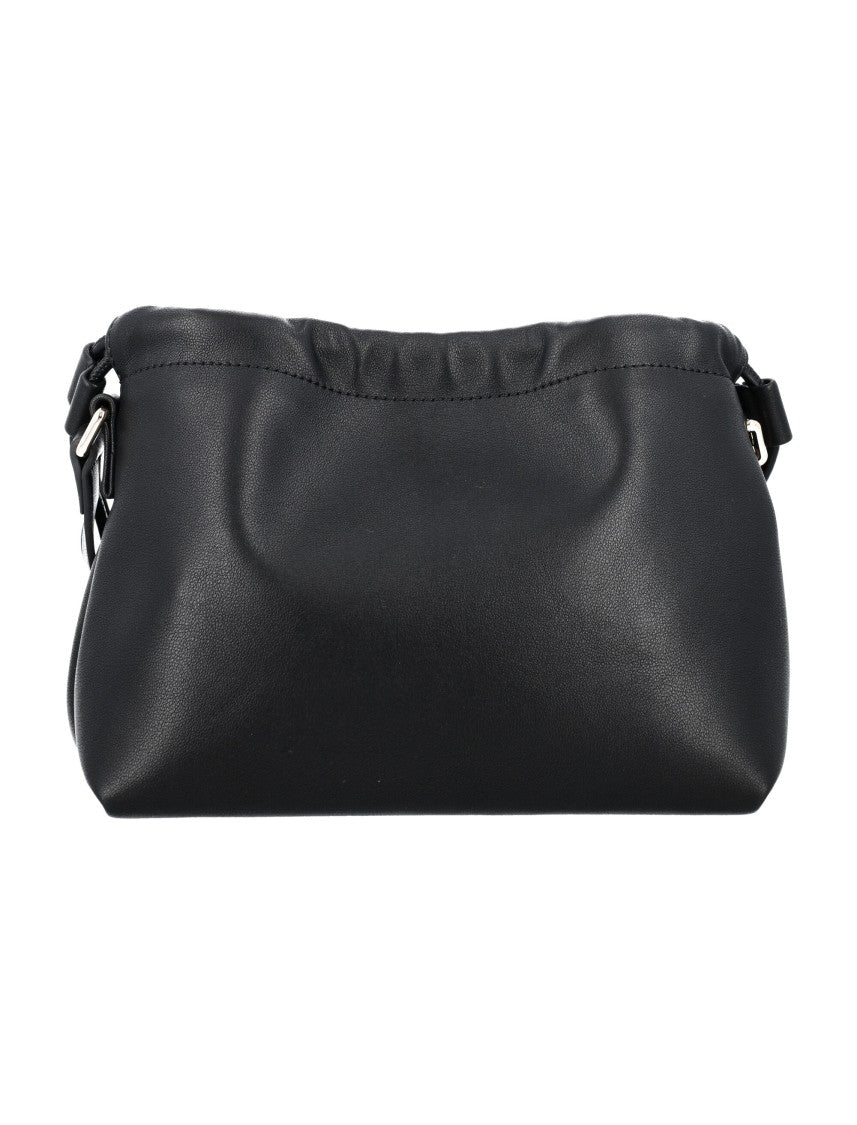 A.P.C. Gathered Edge Mini Shoulder Bag With Adjustable Strap