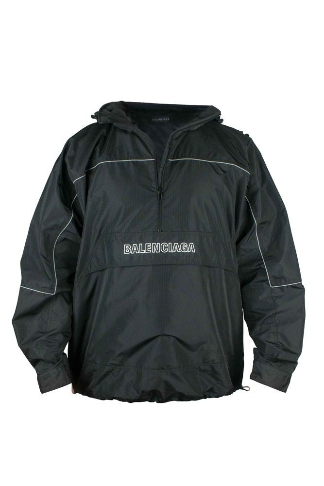 Balenciaga Waterproof Polyester Jacket With High Zip Collar