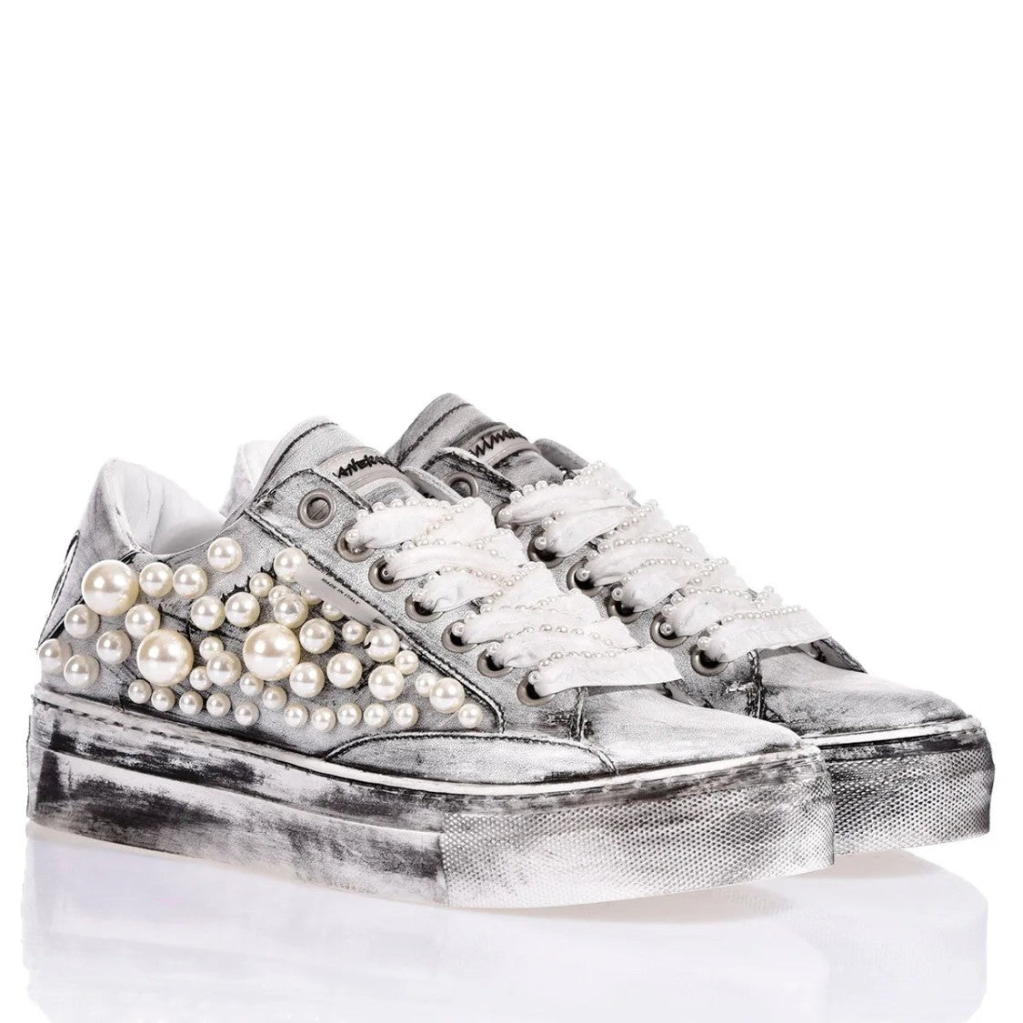 Mimanera Garage Platform Pearls Sneakers