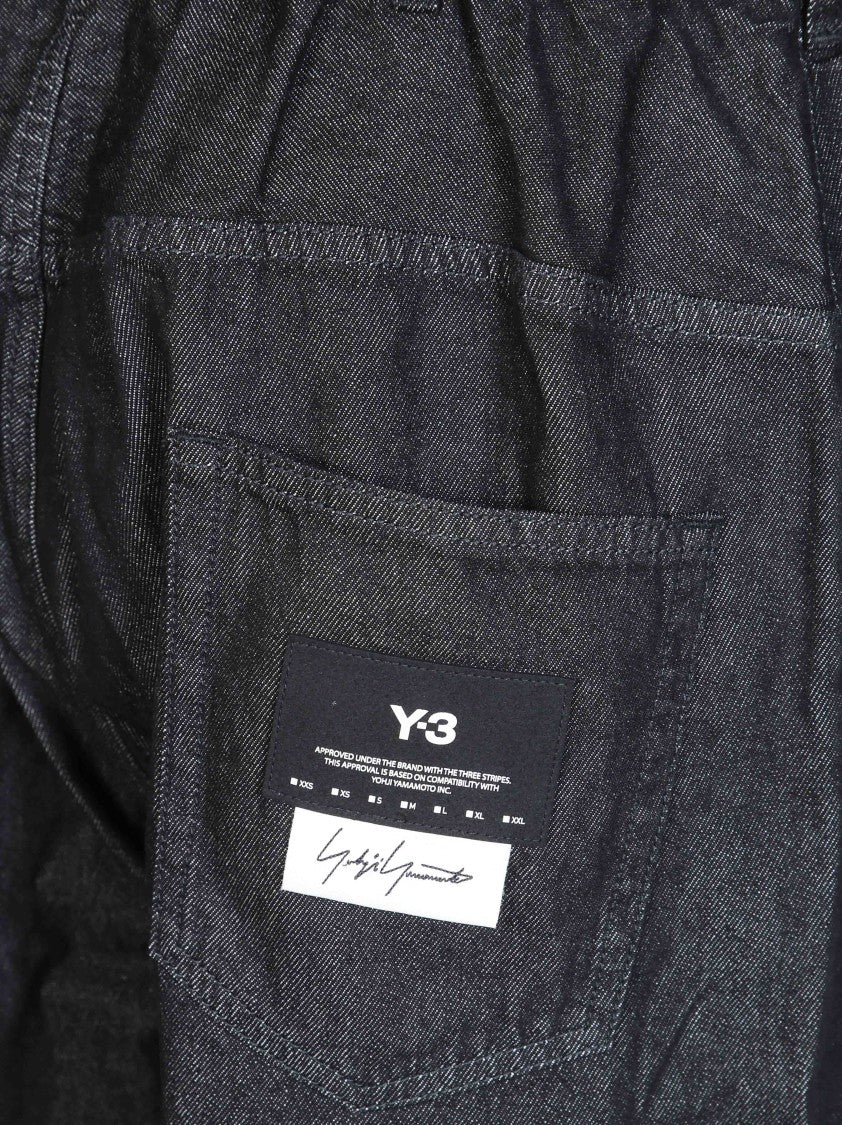 Y-3 M Denim Relaxed-Fit Denim Pants