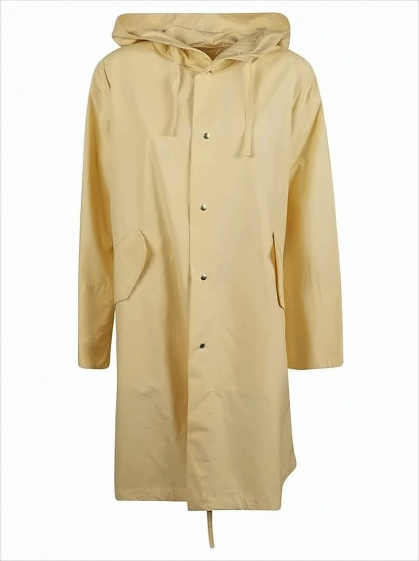 Jil Sander Hooded Lightweight Jacket With Fishtail Hem