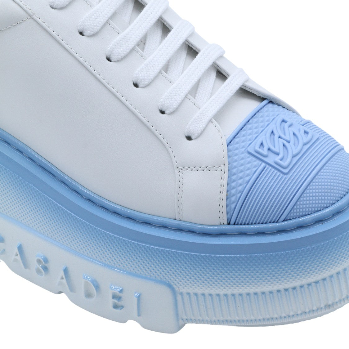 Casadei White Sneakers With Classic Silhouette