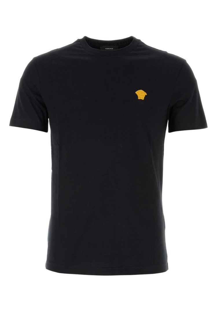 Versace Black Cotton T-Shirt