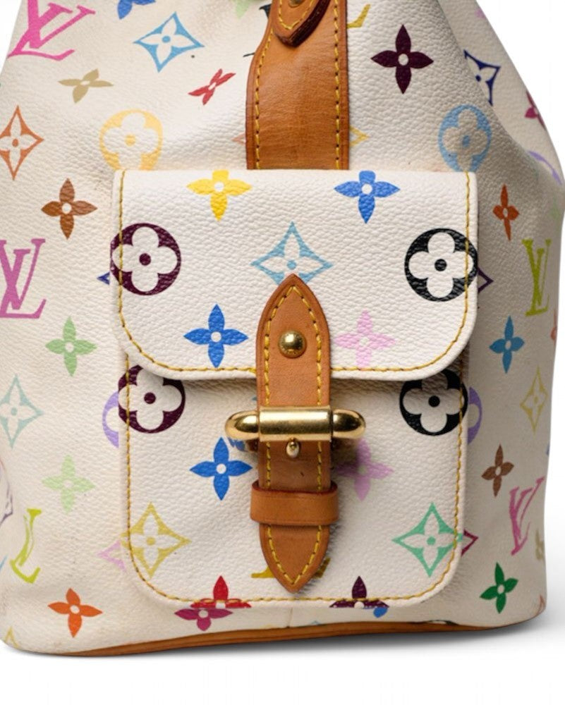 Louis Vuitton Noah Mm Multicolor White