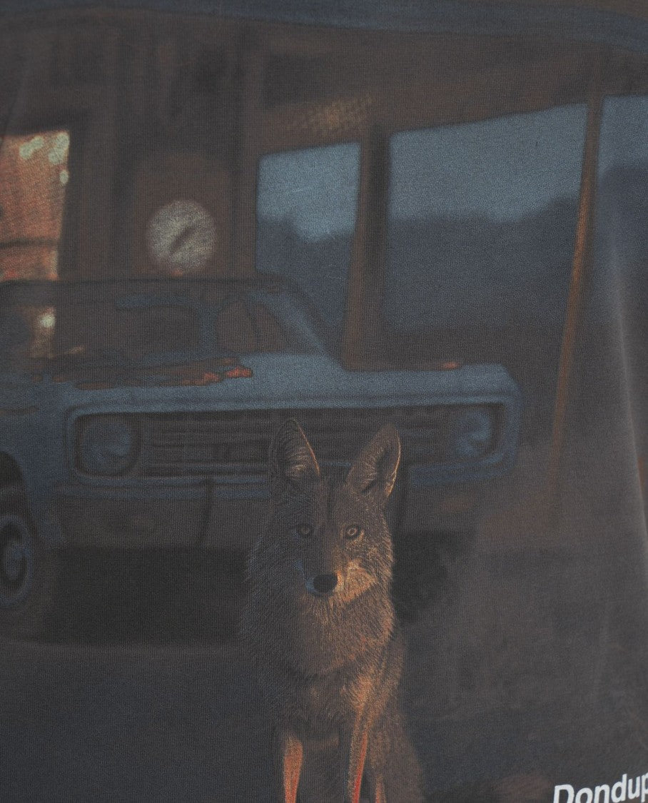 Dondup Graphic Print Relaxed-Fit T-Shirt With Unique Design