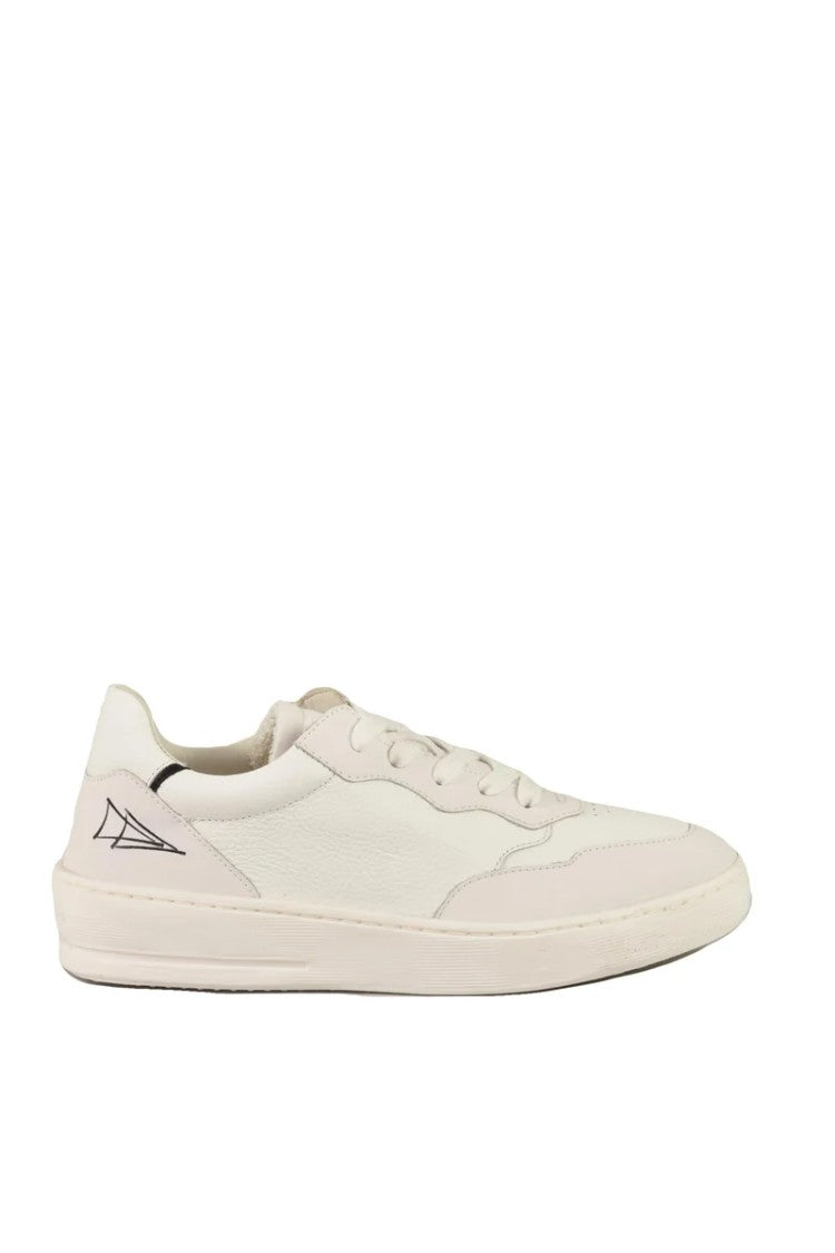 Nevver White Leather Sneakers