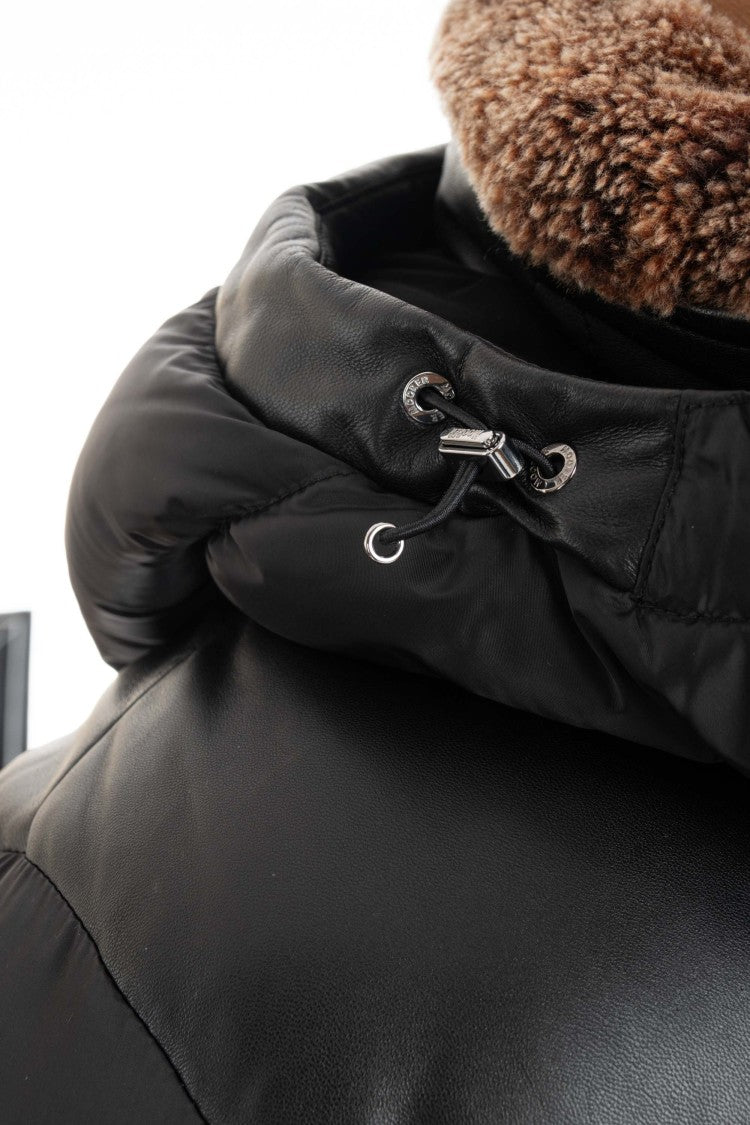 Moorer Nylon & Leather Bomber Mod. Alarick-Peh