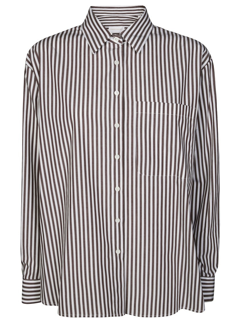 Friedman Button-Down Shirt With Vibrant Foulard Print Back