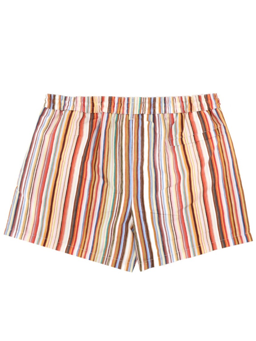 Paul Smith Painted Signature Stripe Recycled Polyester Swim Shorts