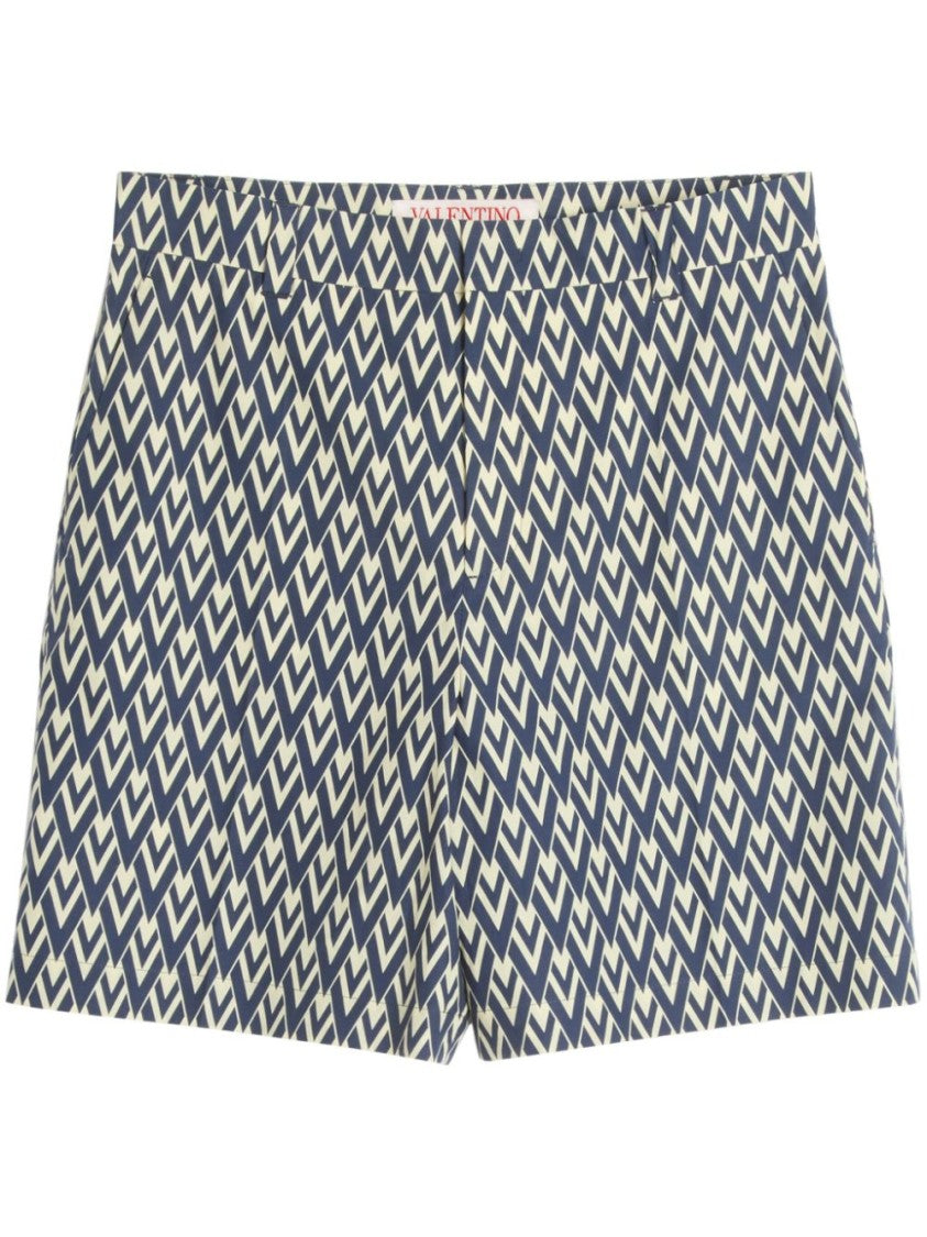 Valentino Cotton Bermuda Shorts