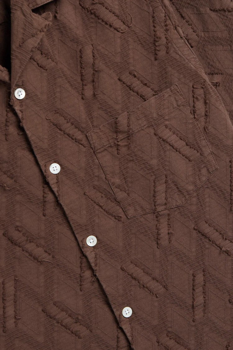 Portuguese Flannel Ike Cotton Bowling Collar Shirt