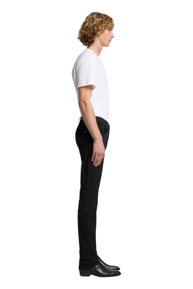 7 For All Mankind Slim-Fit Black Trousers