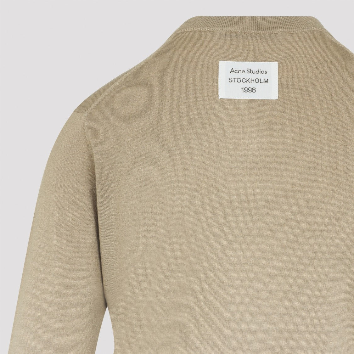 Acne Studios Beige Silk Cardigan