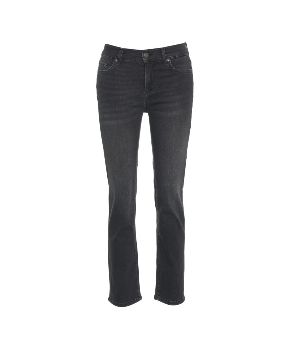 Liu Jo Slim-Fit Black Jeans