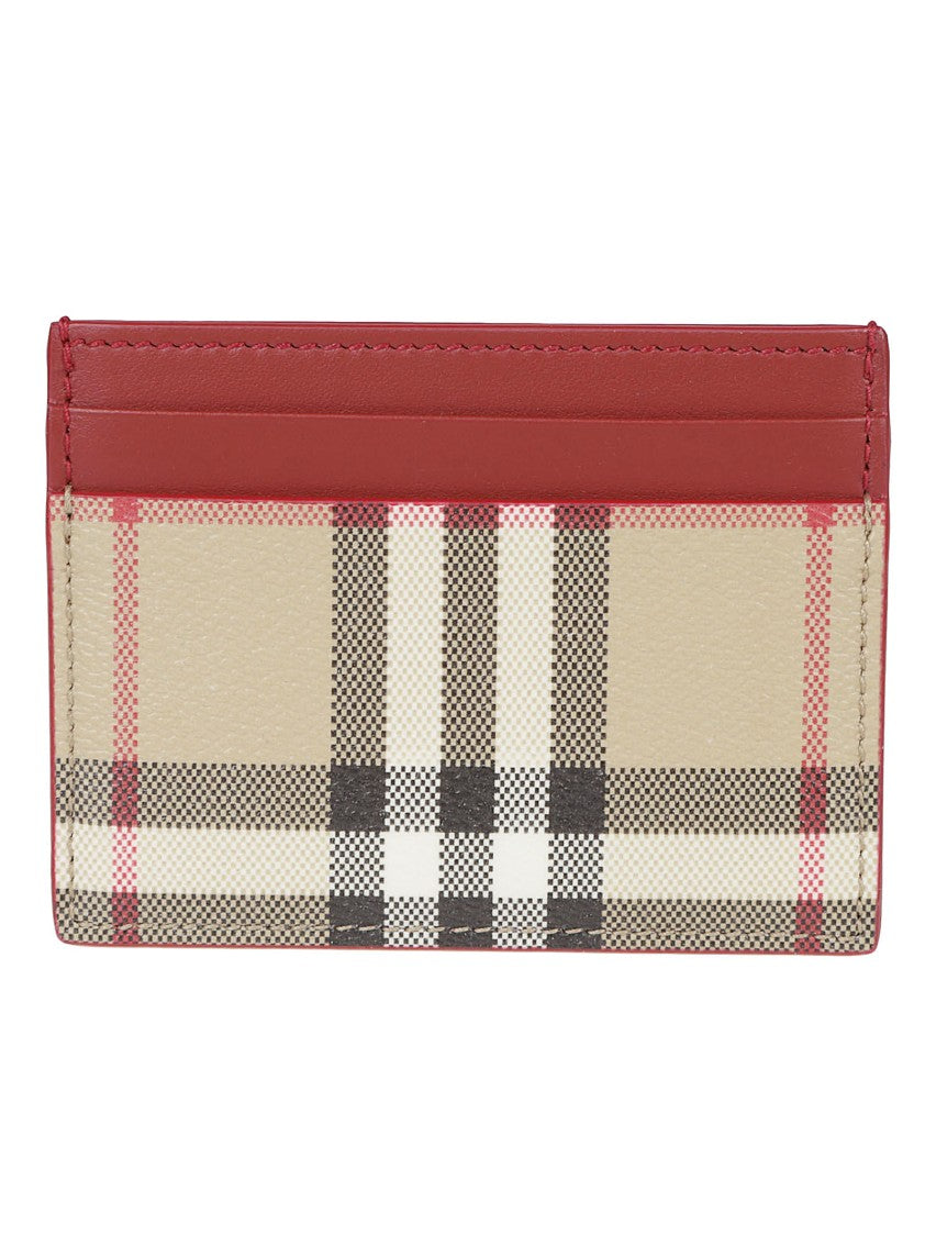 Burberry Classic Flared Jeans With Plaid Detail