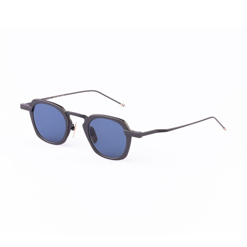 Thom Browne Ues930a - G0001 Square Frame Sunglasses In Satin Dark Gray Titanium