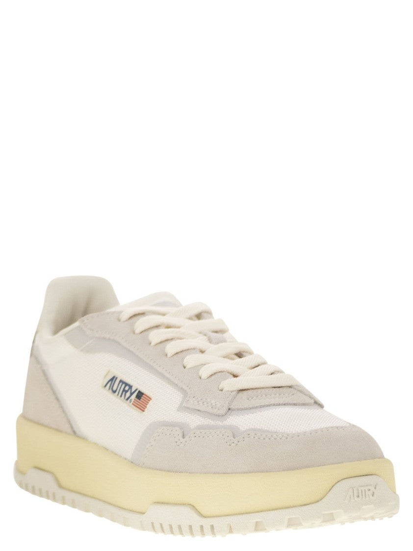 Autry Wildpace - Fabric And Suede Trainers