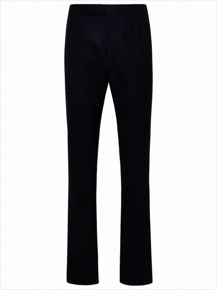 Thom Browne Tailored Straight Pants With Clean Lines