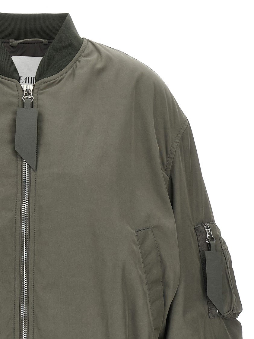 The Attico Nylon Bomber Jacket