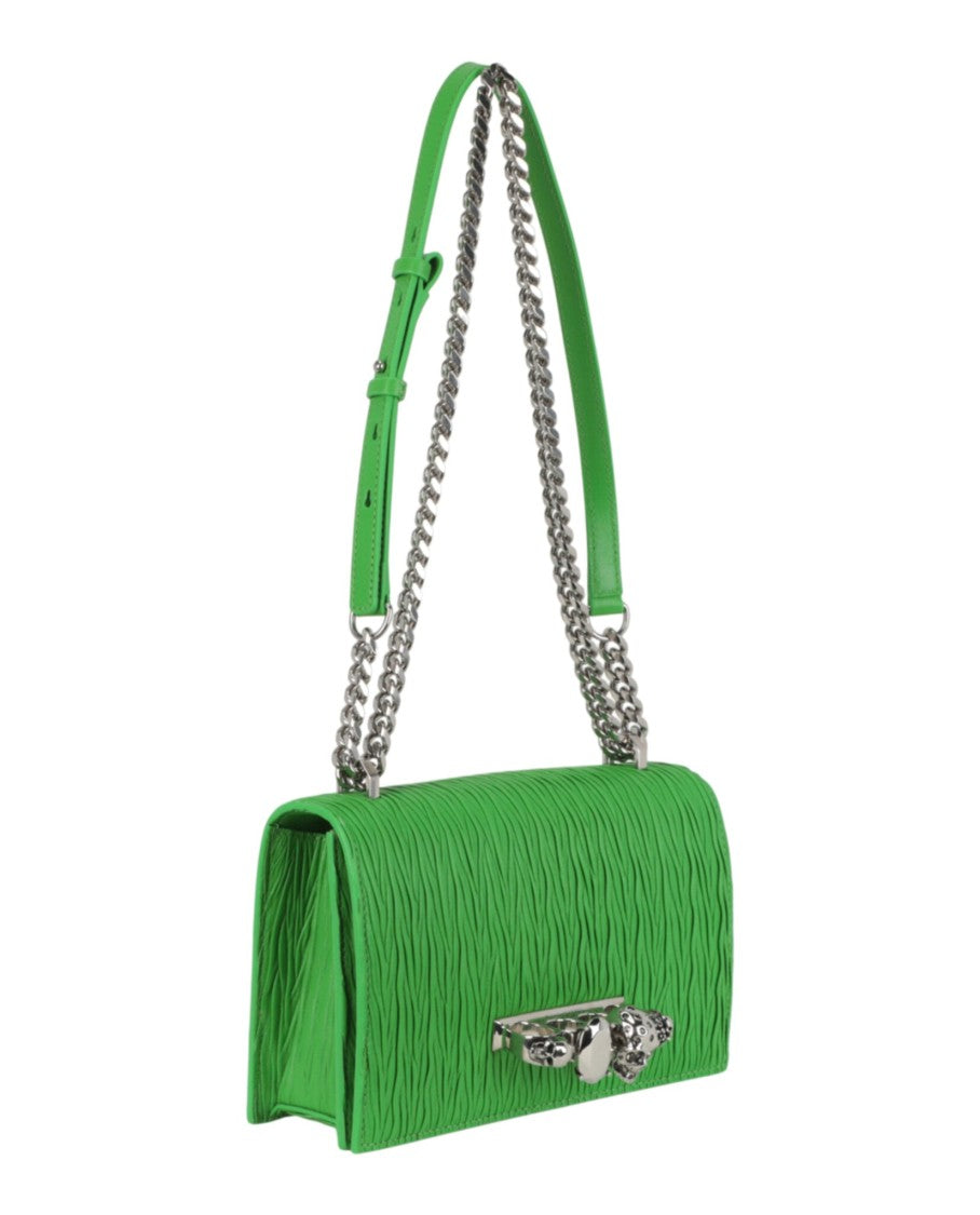 Alexander Mcqueen Small Jeweled Shoulder Bag