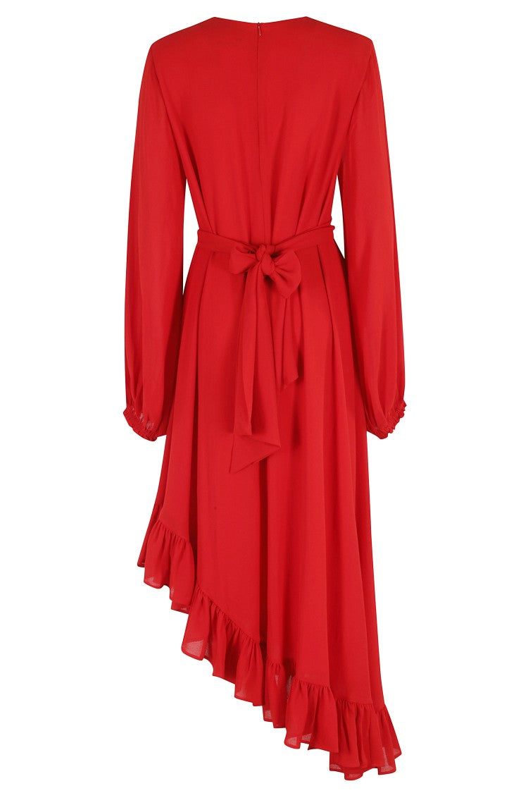 Essentiel Antwerp Iflower Pussy Bow Tie Dress