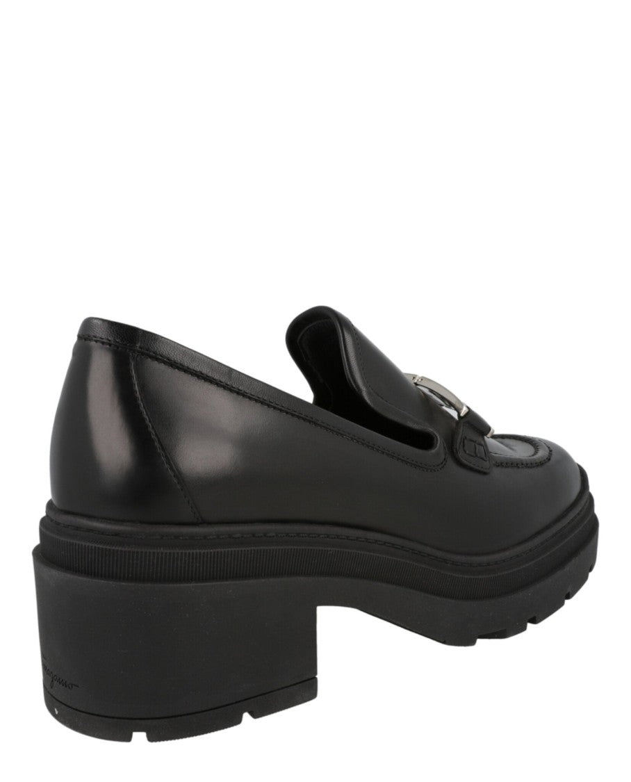 Ferragamo Ridley 40 Leather Loafers