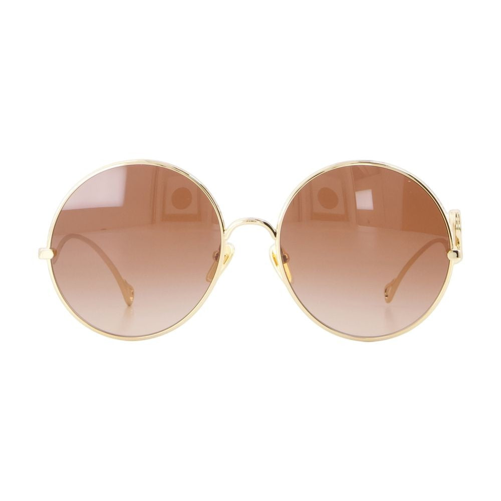 Chloé Acetate Frame Sunglasses With Gold Accents