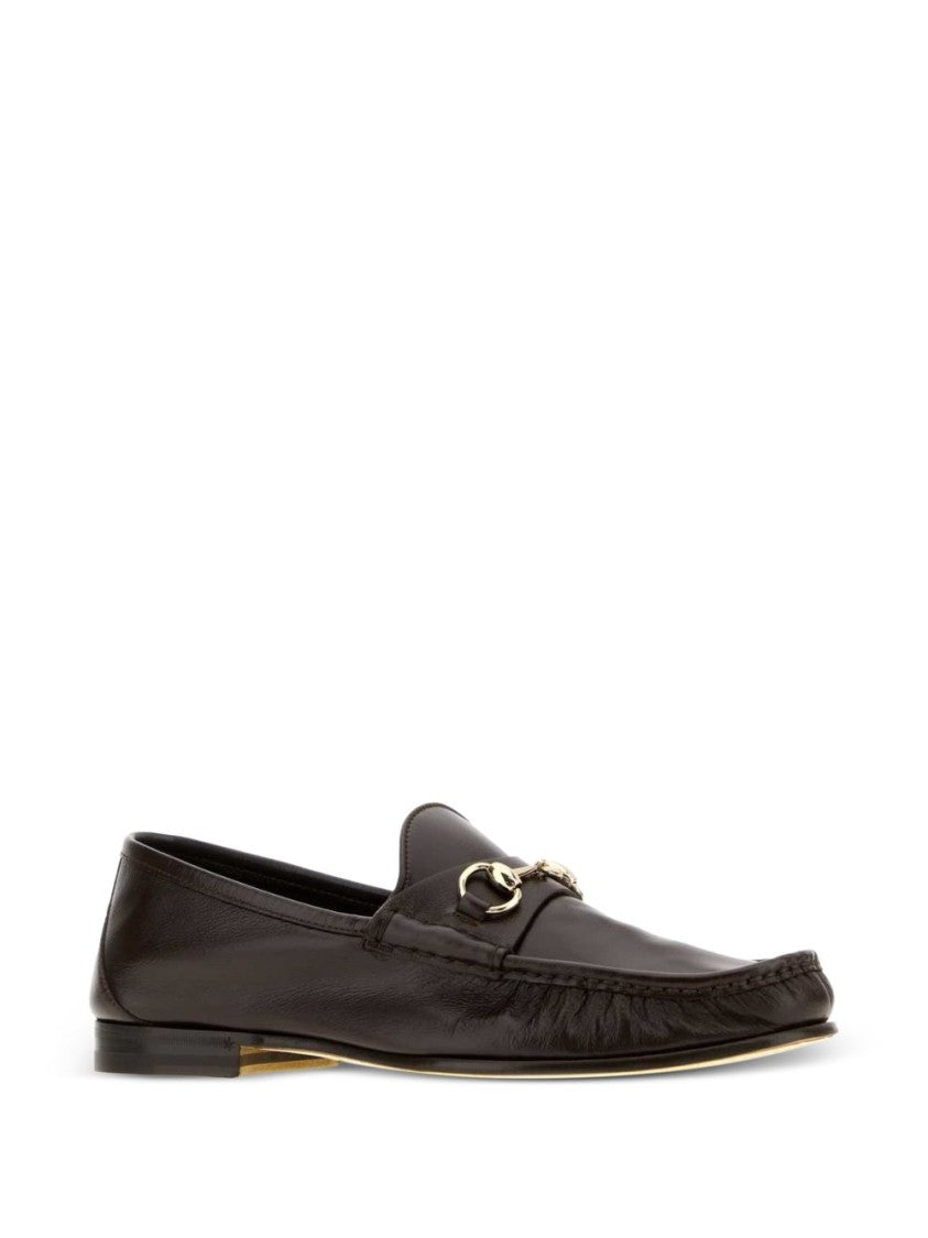 Gucci Horsebit Moccasin Leather Loafers