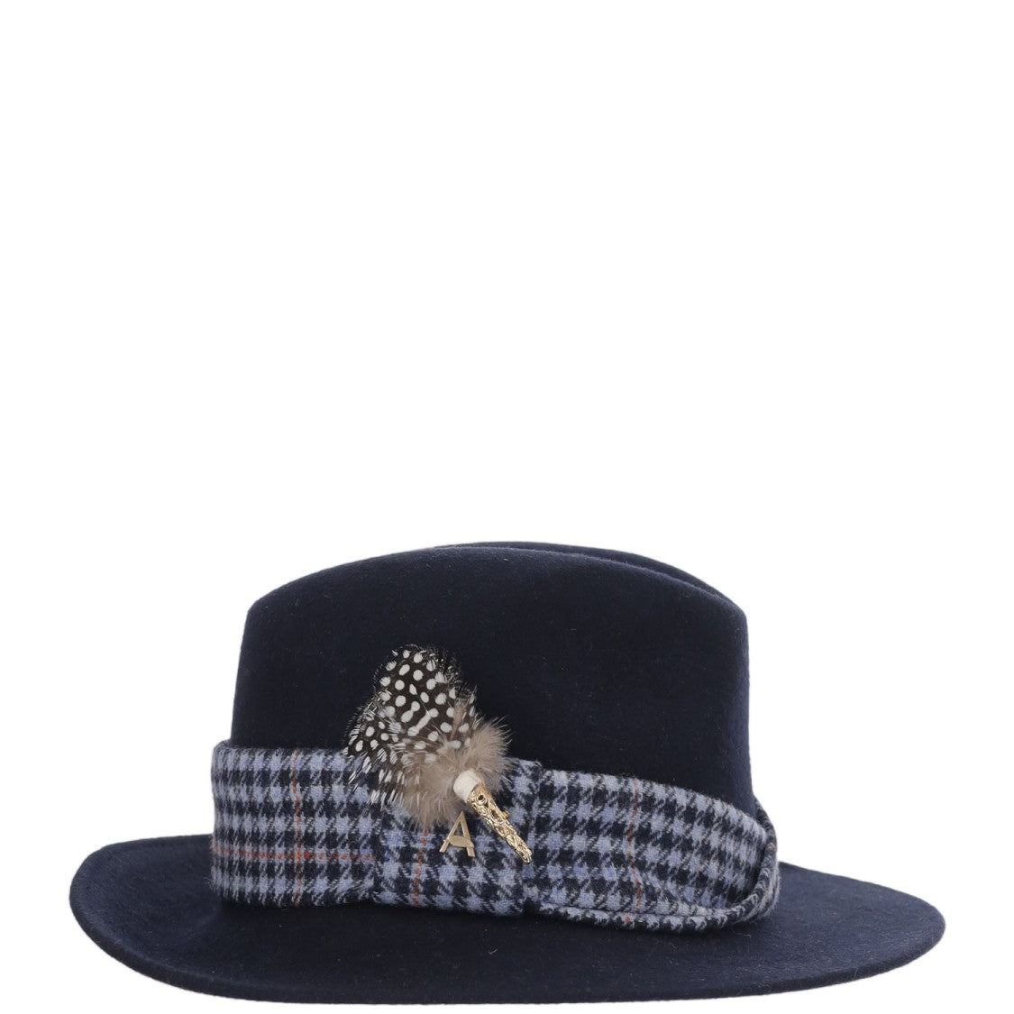 Alexia Alvarez De Toledo Multicolor Feather-Brooch Wool Felt Hat