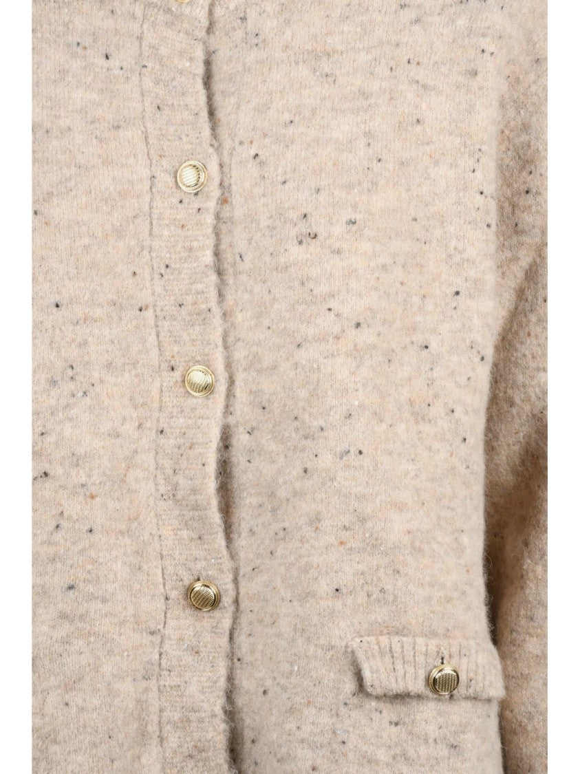 Marella Beige Alpaca-Blend Davina Cardigan
