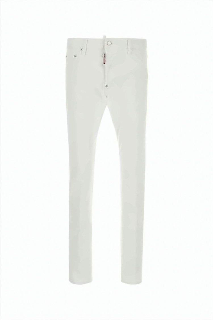 Dsquared2 Slim-Fit Denim Pants With Five-Pocket Design