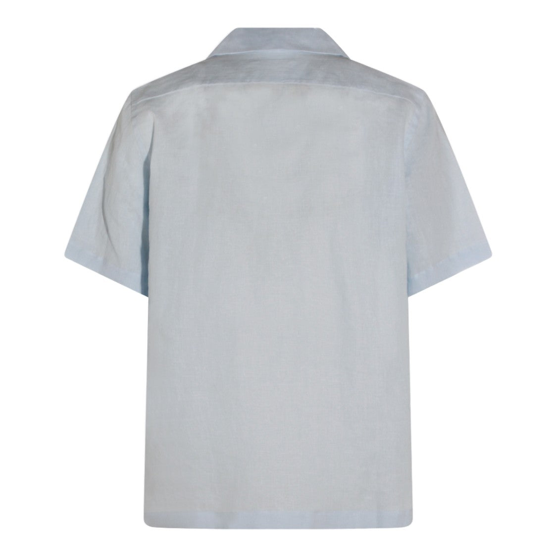 Lardini Relaxed Fit Short-Sleeve Shirt With Camp Collar