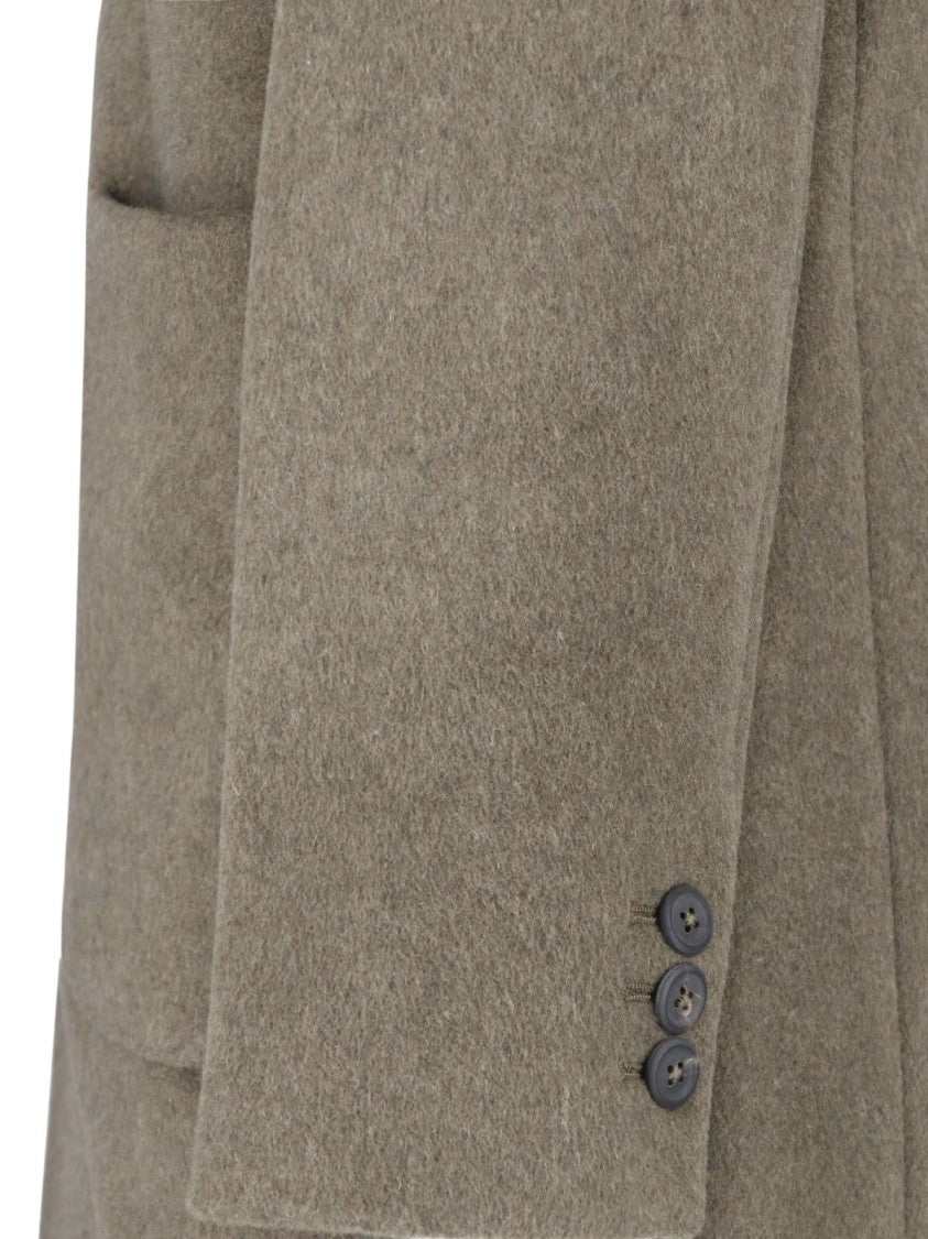 Our Legacy Brown Tailored Notched Lapel Trench