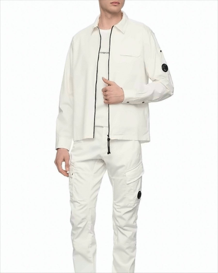 C.P. Company Minimalist Front-Zipper Jacket With Classic Collar